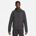 Nike Sportswear Tech Fleece Windrunner Men's Full-Zip Hoodie - Grey - 50% Sustainable Blends