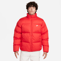 Nike Sportswear Club Men's Puffer Jacket - Red - 50% Recycled Polyester