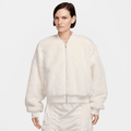 Nike Sportswear Women's Reversible Faux Fur Bomber - White