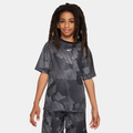 Nike Multi Older Kids' (Boys') Dri-FIT Short-Sleeve Top - Black - 50% Recycled Polyester