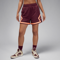Nike Jordan Sport Women's 10cm (approx.) Diamond Shorts - Red - 50% Recycled Polyester