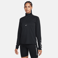 Nike Pacer Women's Dri-FIT 1/4-Zip Sweatshirt - Black - 50% Recycled Polyester