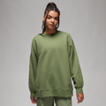 Jordan Flight Fleece Women's Crew-neck Sweatshirt - Green