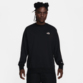 Nike Sportswear Men's French Terry Crew-Neck Sweatshirt - Black