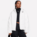 Nike Sportswear Classic Puffer Women's Therma-FIT Loose Hooded Jacket - White
