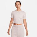 Nike Sportswear Essential Women's Slim Cropped T-Shirt - Purple