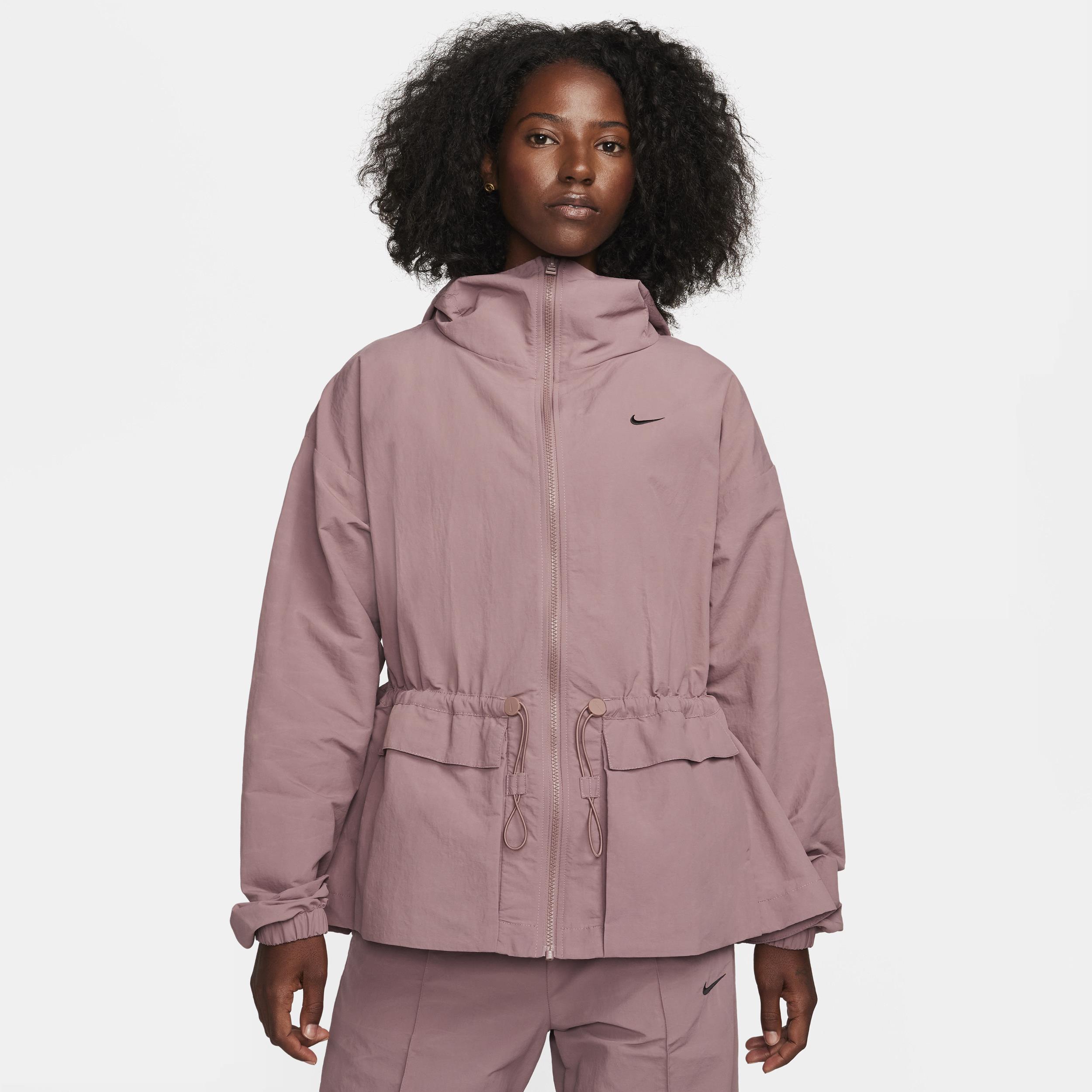 Nike Sportswear Everything Wovens Women's Oversized Hooded Jacket - Purple