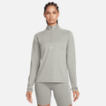 Nike Pacer Women's Dri-FIT 1/4-Zip Sweatshirt - Grey - 50% Recycled Polyester