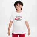 Nike Sportswear Older Kids' (Boys') T-Shirt - White