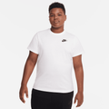 Nike Sportswear Older Kids' T-Shirt (Extended Size) - White