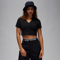 Jordan Women's Short-Sleeve Knit Top - Black