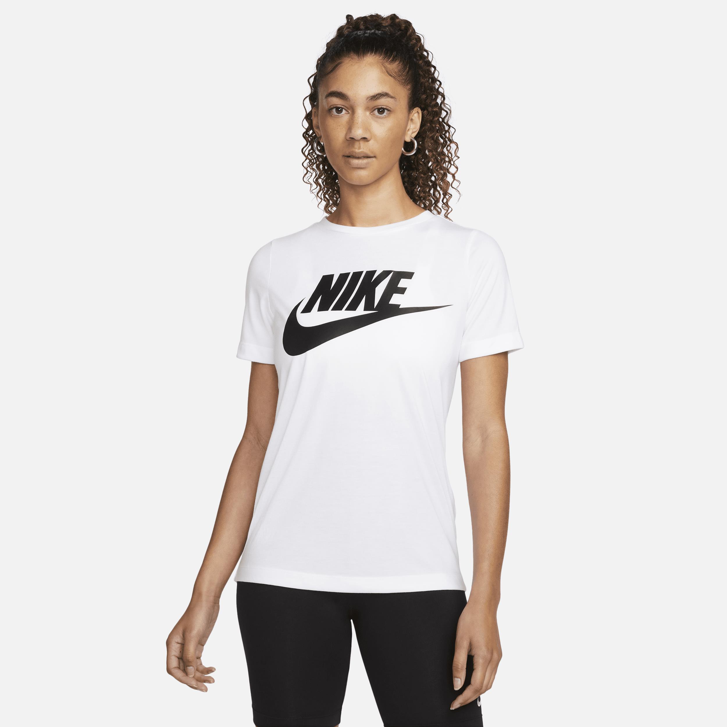Nike Sportswear Essential Women's Logo Short-Sleeve Top - White
