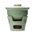 Kora Ceramic Charcoal Stove Casserole Set, Green