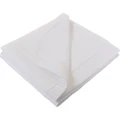 Amal Cotton Waffle Weave Euro Cushion Cover, Set of 2, White