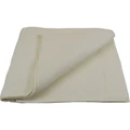 Amal Cotton Waffle Weave Blanket, 260x220cm, Cream