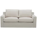 Morani Fabric Sofa, 2 Seater, Stone