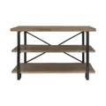 Robbins Wood & Steel Industrial Low Display Shelf