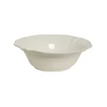 Vienna Stoneware Round Salad Bowl, Small, Off White