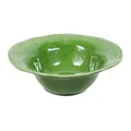 Ecoche Stoneware Salad Bowl, Large, Green