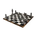 Calama Wood & Metal Chess Set
