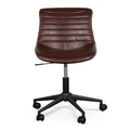 Aloft PU Leather Office Chair, Hickory Brown
