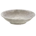 Palmira Cement Decorative Fruit Bowl, Dirty White