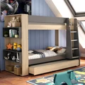 Kingsley Bunk Bed with Trundle, Single