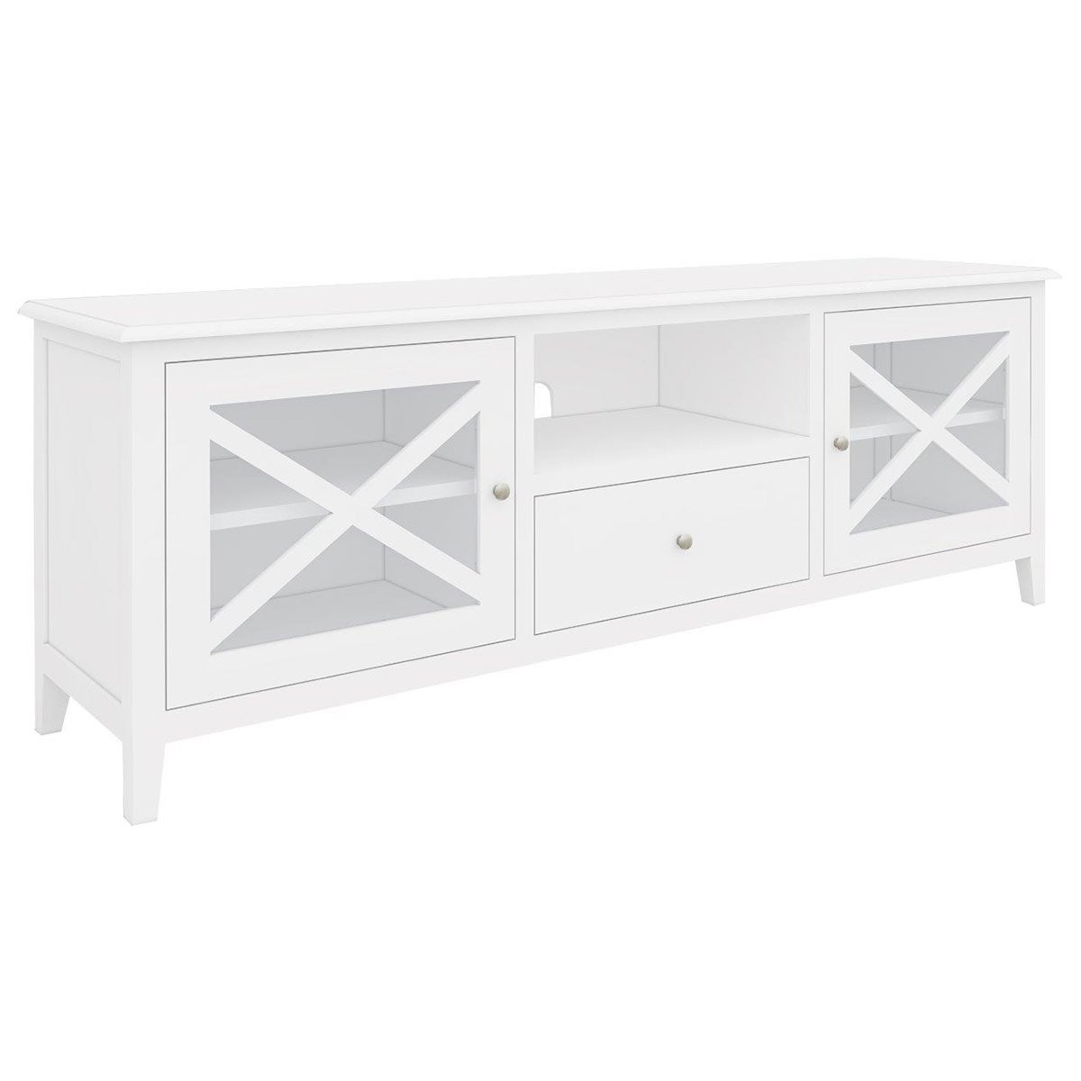 Hastings Wooden 2 Door 1 Drawer TV Unit, 170cm