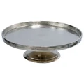 Luccian Metal Round Cake Stand, Large