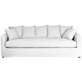 Austinmer Fabric Slipcover Sofa, 3.5 Seater, Cloud