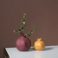 Paradox Ceramic Pomeranate Decor Vase, Medium