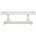 Palmer Elm Timber Console Table, 210cm, White