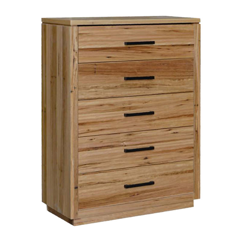 Melville Wooden 5 Drawer Tallboy
