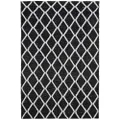 Huxley Hand Loomed Wool Rug, 400x300cm, Black