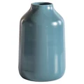 Barbican Iron Bottle Vase, Small, Blue