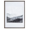 "Ink Valley" Framed Wall Art Print, 83cm