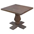 Muchalls Mango Wood Pedestal Lamp Table