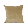 Eckert Velvet & Linen Scatter Cushion, Biscuit