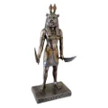 Veronese Cold Cast Bronze Coated Egyptian Mythology Figurine, Standing Sekhmet