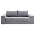 Nolen Fabric Sofa, 2.5 Seater, Fog
