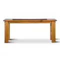 Serafin Rustic Pine Timber Dining Table, 180cm