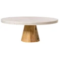 Lamia Marble & Timber Cake Stand