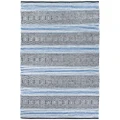 Atlantic Handwoven Wool Rug, 230x160cm, Blue