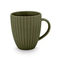 VTWonen Relievo Porcelain Regular Mug, Dark Green