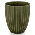 VTWonen Relievo Porcelain Cuddle Mug, Dark Green