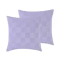 Accessorize Tipo European Pillowcase, Pack of 2, Lilac