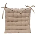 Afton Cotton Indoor / Outdoor Chair Pad, Taupe