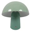 Mushroom USB Rechargeable LED Table / Desk Lamp, Seafoam Green