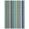 Harlequin Spectro Stripes Indoor / Outdoor Designer Rug, 230x160cm, Marine
