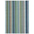 Harlequin Spectro Stripes Indoor / Outdoor Designer Rug, 280x200cm, Marine